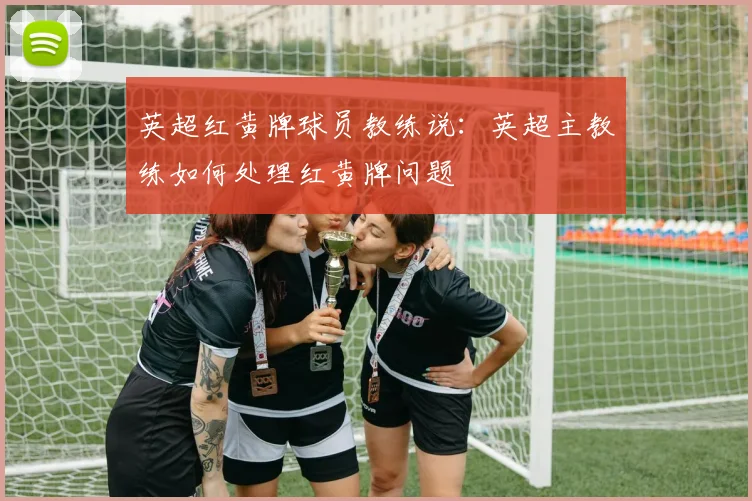 英超红黄牌球员教练说：英超主教练如何处理红黄牌问题